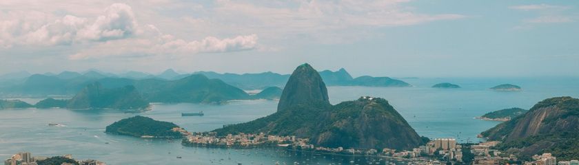 Overzicht vaargebied Zuid Amerika cruises